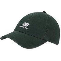 New Balance Unisex 6 Panel Flying Nb Stacked Logo- Green