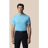 Castore Mens Golf Engineered Knit Polo - Blue