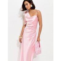 New Look Light Pink Sequinned Grab Bag