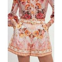 River Island Belted Short - Pink