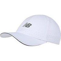New Balance Unisex 6 Panel Pro Run Hat - White