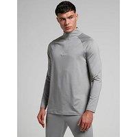 Myprotein Mens Training Essentials 1/4 Zip - Grey