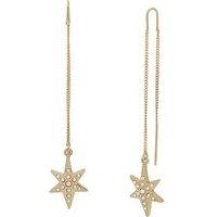 Allsaints Star Threader Earrings - Gold