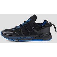 Versace Jeans Couture Neoprene Logo Trainers - Black