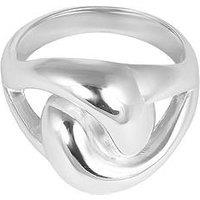 Seol + Gold Sterling Silver Chunky Twist Ring