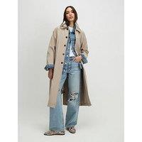 River Island Beige Belted Trench Coat