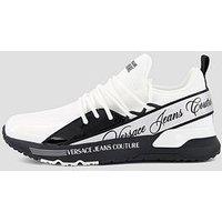 Versace Jeans Couture Logo Mesh Runner Trainers - White