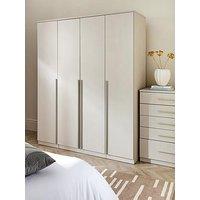 The Very Collection Murcia 4 Door Wardrobe - Oatmeal