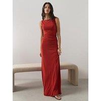 The Very Collection Maxi Skirt Co-Ord - Red