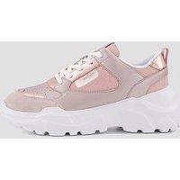 Versace Jeans Couture Glitter Chunky Trainer - Pink