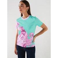 Versace Jeans Couture Placed T-Shirt - Purple