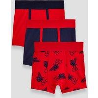 Liverpool Fc Boys 3 Pack Liverpool Fc Logo Trunks