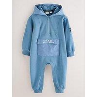 Ted Baker Baby Boys Hooded All In One - Blue