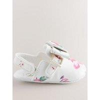 Ted Baker Baby Girls Floral Bow Sandals - White