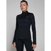 Myprotein Womens Training Training Regular Fit 1/4 Zip - Black