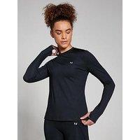 Myprotein Womens Training Training Regular Fit Long Sleeve Top - Black