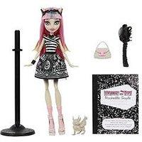 Monster High Boo-Riginal Creeproduction Rochelle Goyle Doll With Diary, Doll Stand And Pet