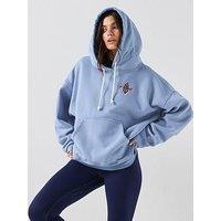 Fp Movement Womens Training Final Call Front Logo Hoodie - Blue