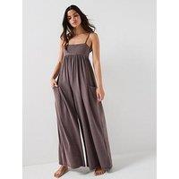 Fp Movement Womens Training Hot Shot Strappy All In One 2 - Brown