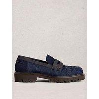 White Stuff Laura Chunky Loafer - Blue