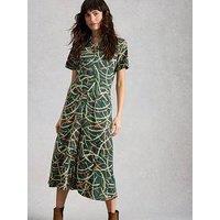 White Stuff Rua Jersey Shirt Dress