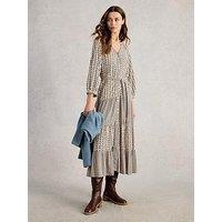 White Stuff Clementine Midi Dress - Black