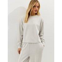 New Look Light Grey Premium Sweatshirt