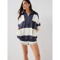 Fp Movement Womens Training Retro Rugby Set - Navy