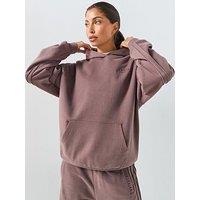 Gym King Womens Replenish Seam Hoodie - Brown