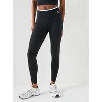 Gym King Womens 365 Contrast Legging - Black