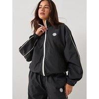 Gym King Womens Composure Woven Jacket - Black