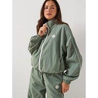 Gym King Womens Composure Woven Jacket - Green