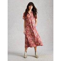 White Stuff Rua Jersey Shirt Dress