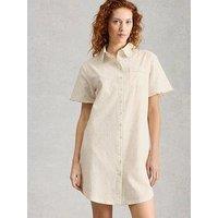 White Stuff Nelly Nightshirt Dress - Cream