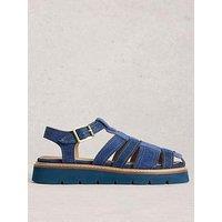 White Stuff Chunky Fisherman Sandal - Blue