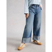 White Stuff Bailey Straight Turn Up Jean