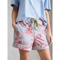 White Stuff Nina Lightweight Pyjama Shorts - Blue