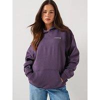Gym King Womens 365 Relaxed Fit Hoodie - Purple