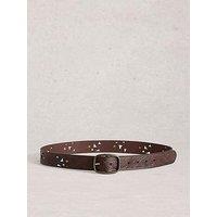 White Stuff Punch Out Floral Belt