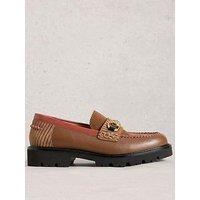 White Stuff Laura Chunky Loafer - Brown