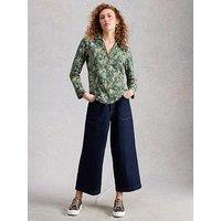 White Stuff Annie Jersey Shirt - Green