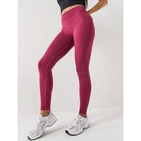 Gym King Womens Sculpt Seamless Legging - Red