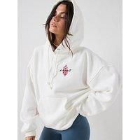 Fp Movement Womens Training Final Call Front Logo Hoodie - White