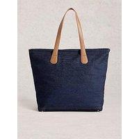 White Stuff Natalie Denim Tote Bag - Blue