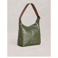 White Stuff Mini Sophia Suede Crossbody Bag - Green