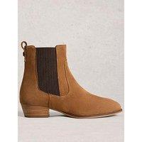 White Stuff Chelsea Willow Ankle Boots - Brown
