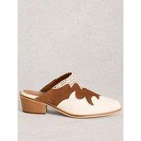 White Stuff Western Mule - White