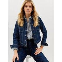 New Look Indigo Wash Denim Jacket - Blue