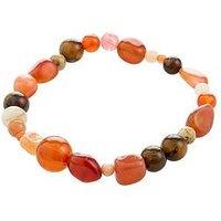 Pilgrim Iris Bracelet Red/Multi
