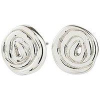 Pilgrim Air Earrings Silver-Plated
